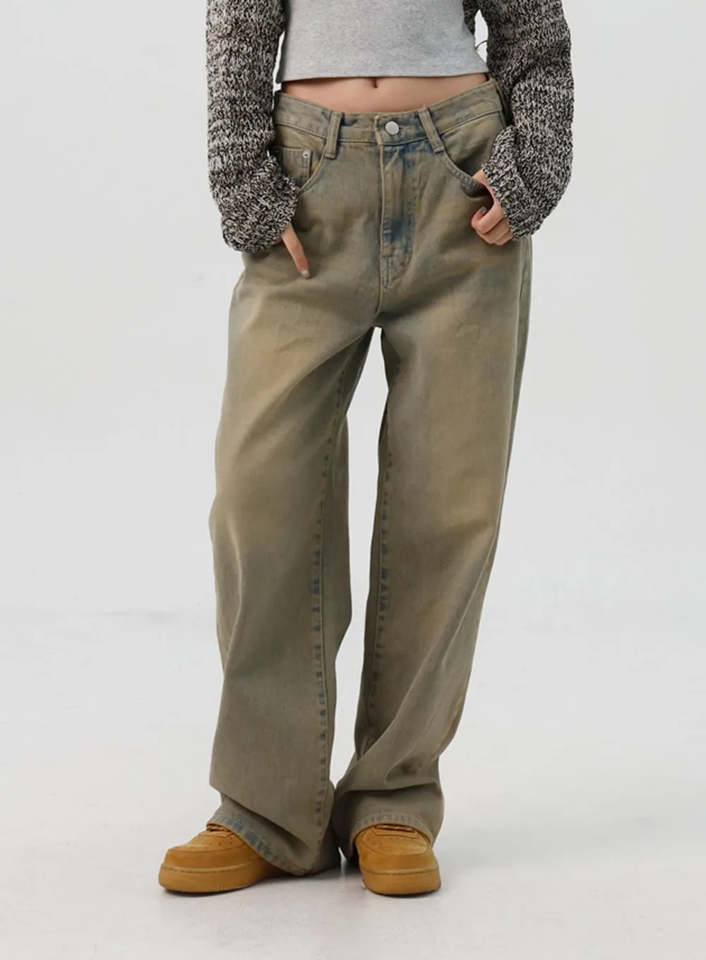 Wide Fit Jeans IS307