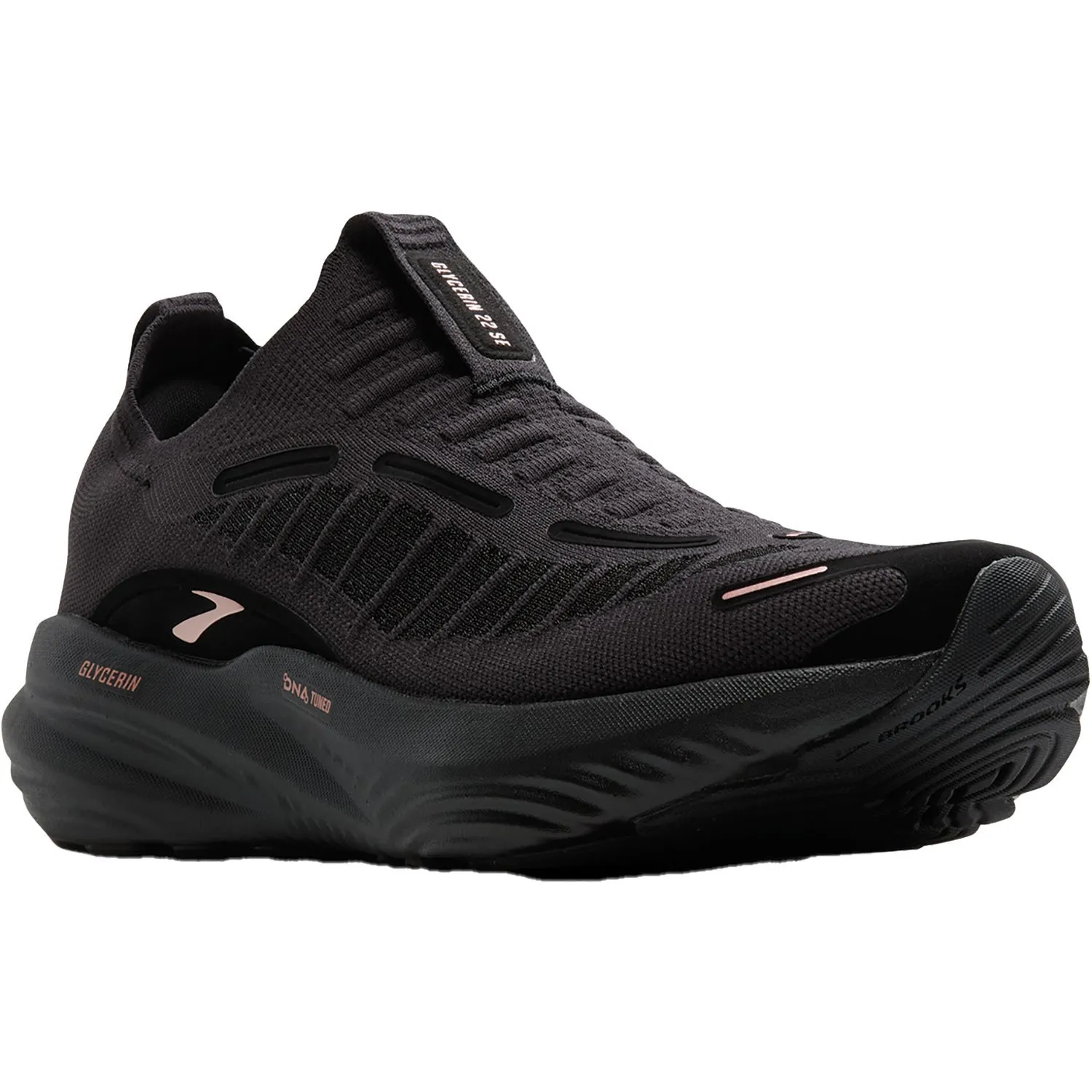 Women's Brooks Glycerin 22 SE Black/Metallic Rose Gold