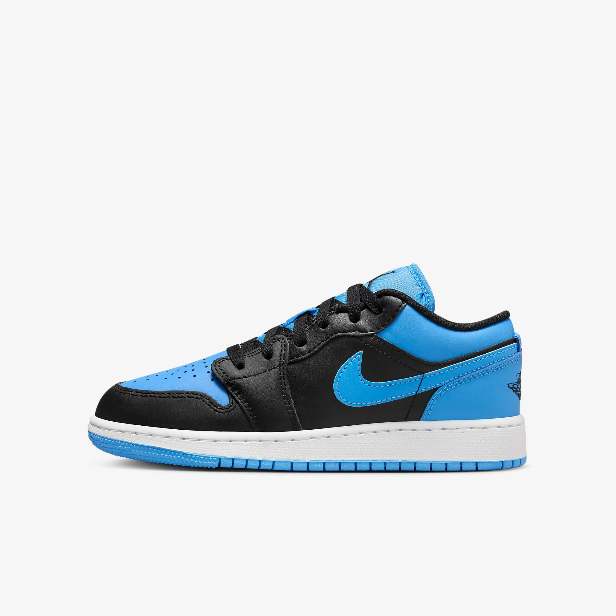 Women's / GS Air Jordan 1 Low "University Blue Black" (553560-041)