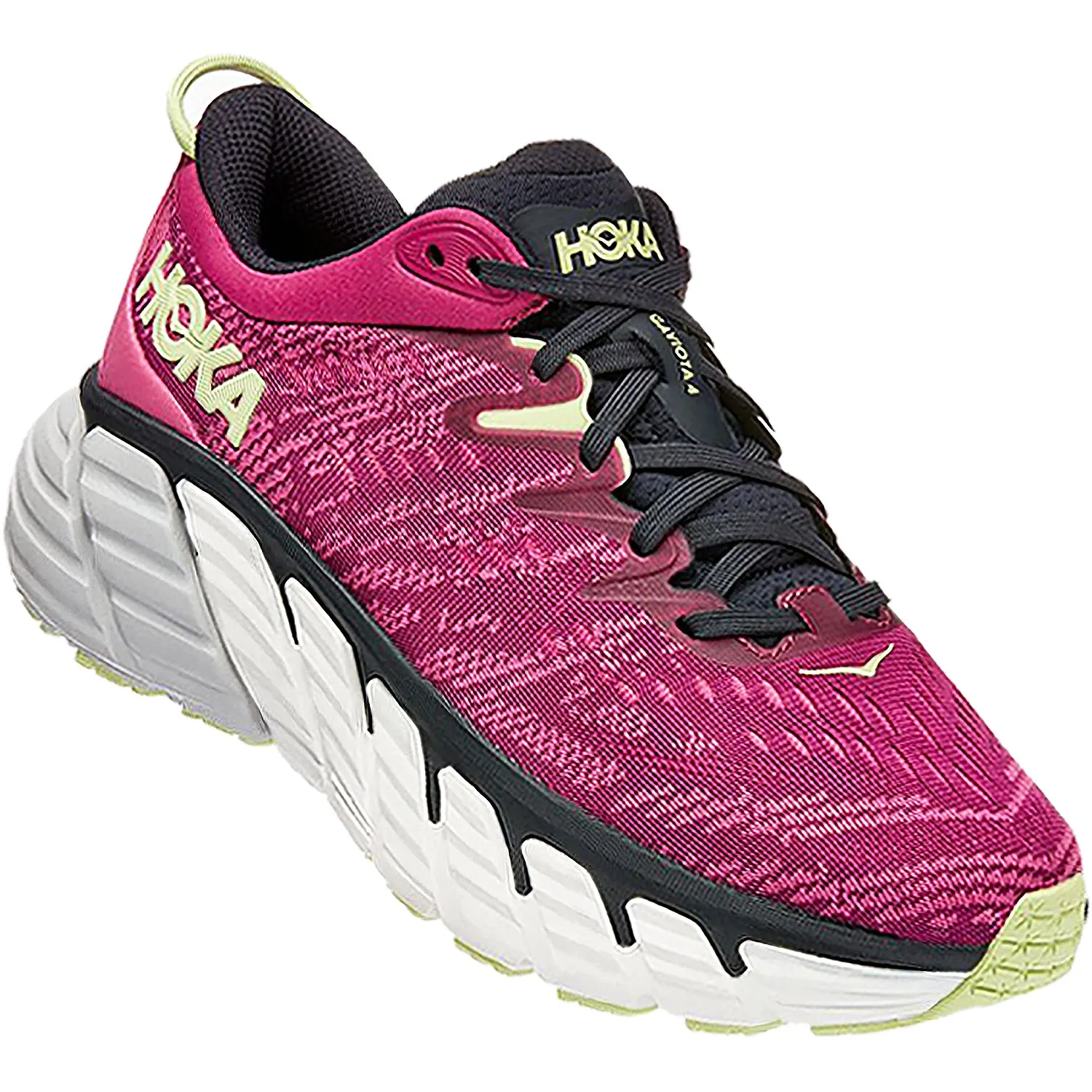 Women's Hoka Gaviota 4 Festival Fuchsia/Blue Graphite Mesh