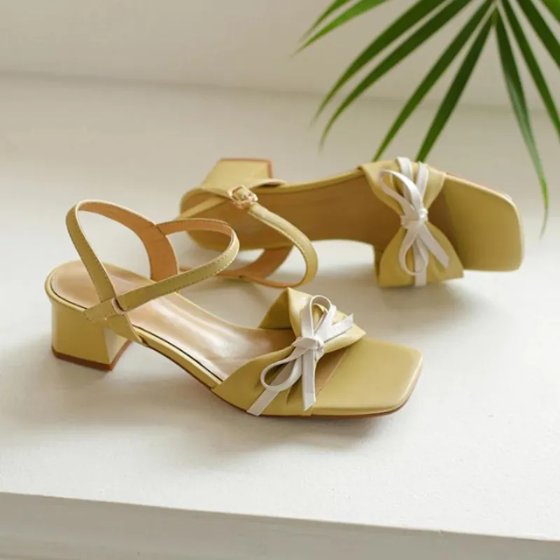 Women's Sandals Thick High Heels
