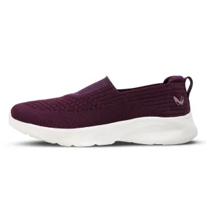 Women's Slip-on Walking Shoe - WS3266 Purple